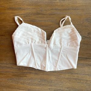 COPY - Princess Polly White Crop Jorja Top